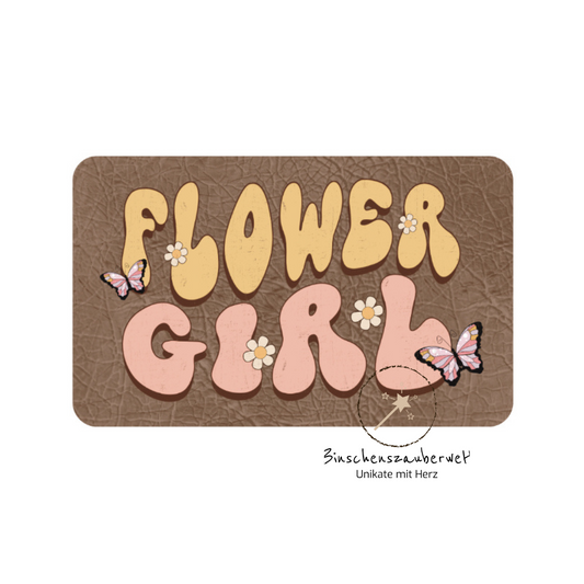 Label Flower Girl