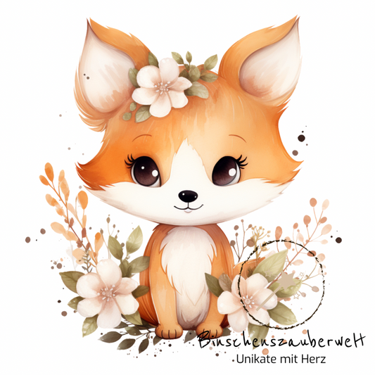 Bügelbild Little Fox