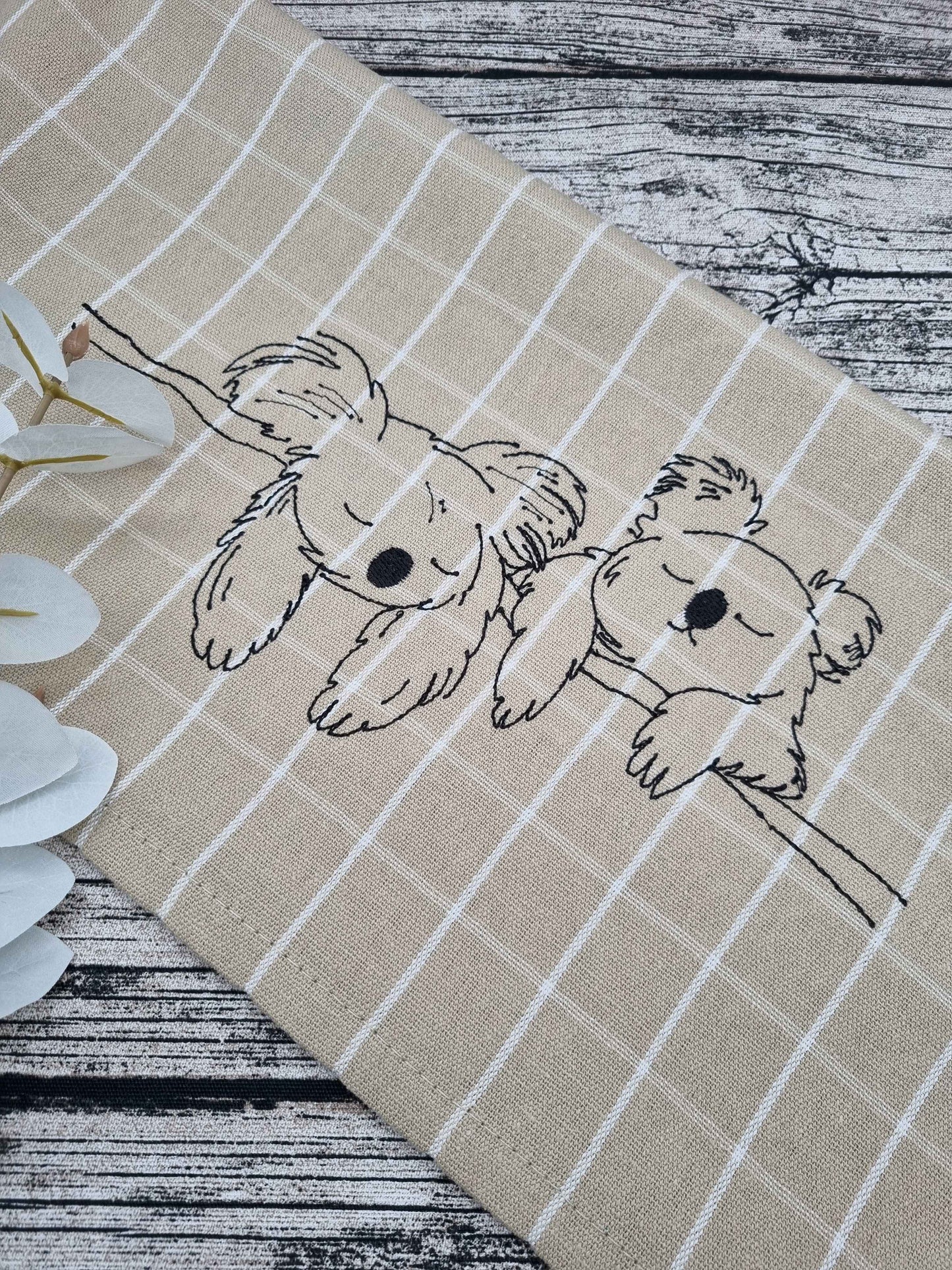 Stickdatei Lineart Koala