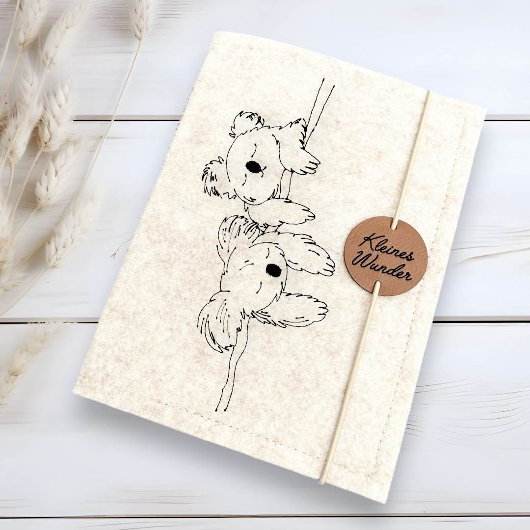 Stickdatei Lineart Koala