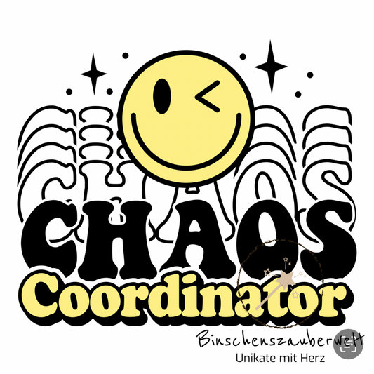 Bügelbild Chaos Coordinator