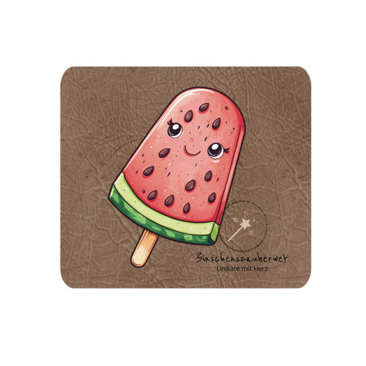 Label Eis Wassermelone