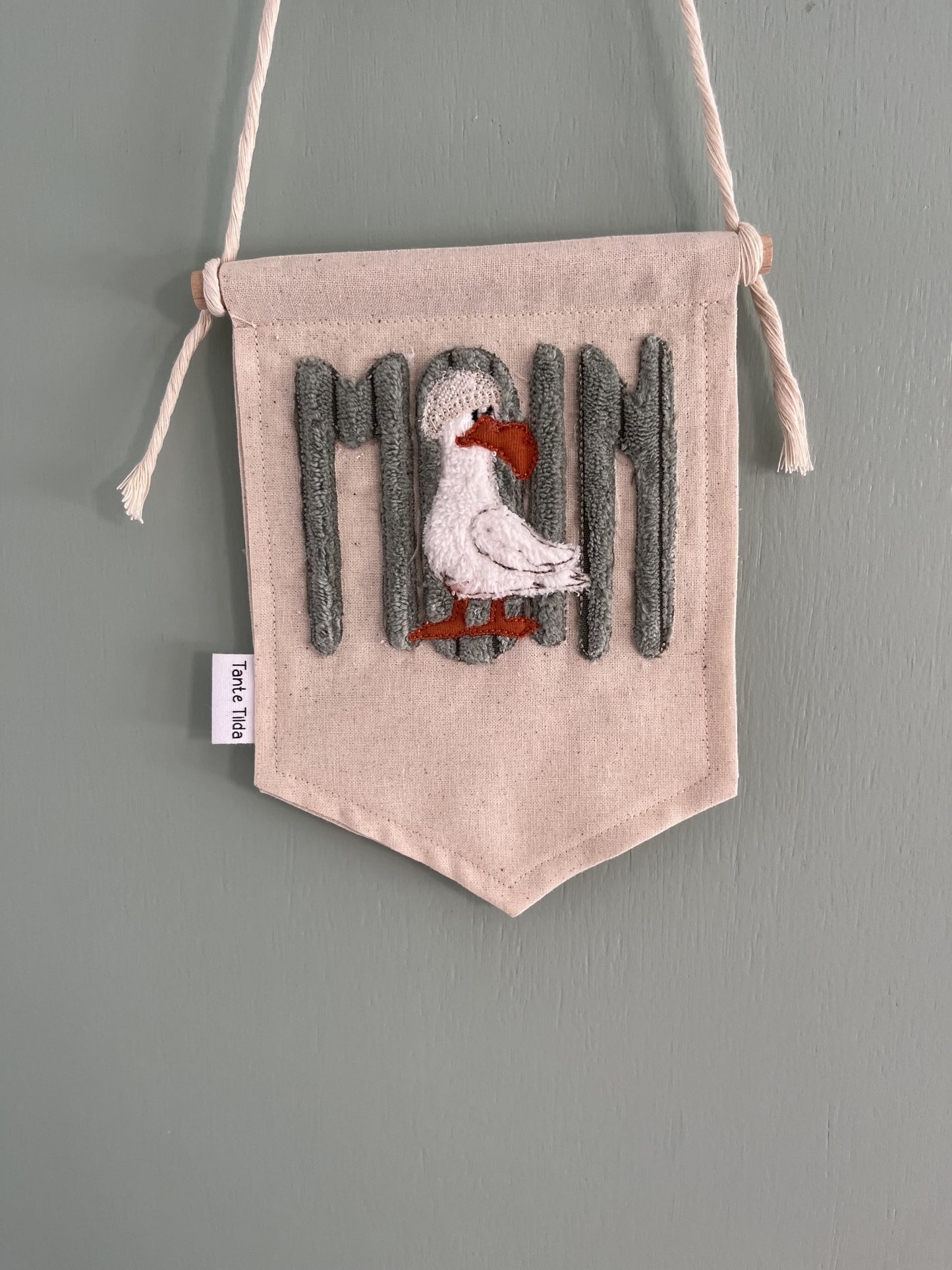 Stickdatei Moin Möwe