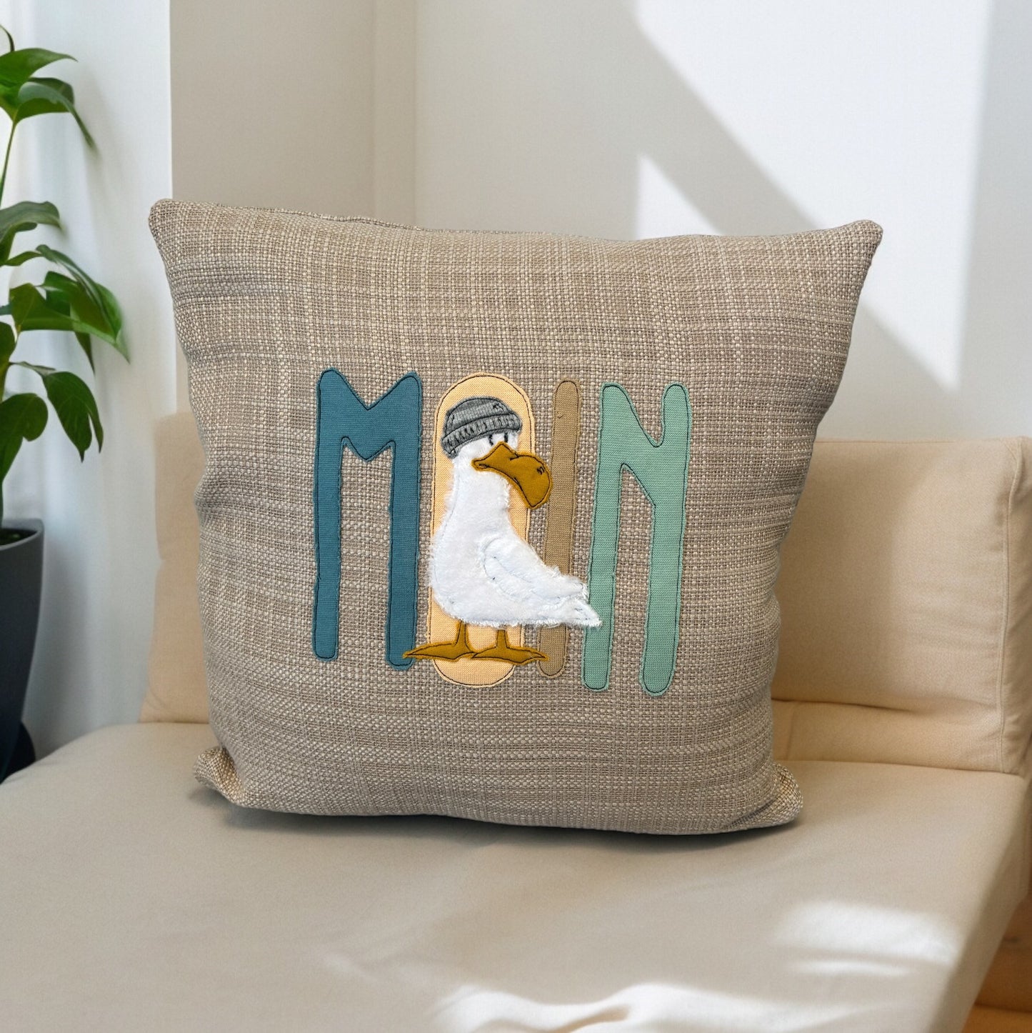 Stickdatei Moin Möwe